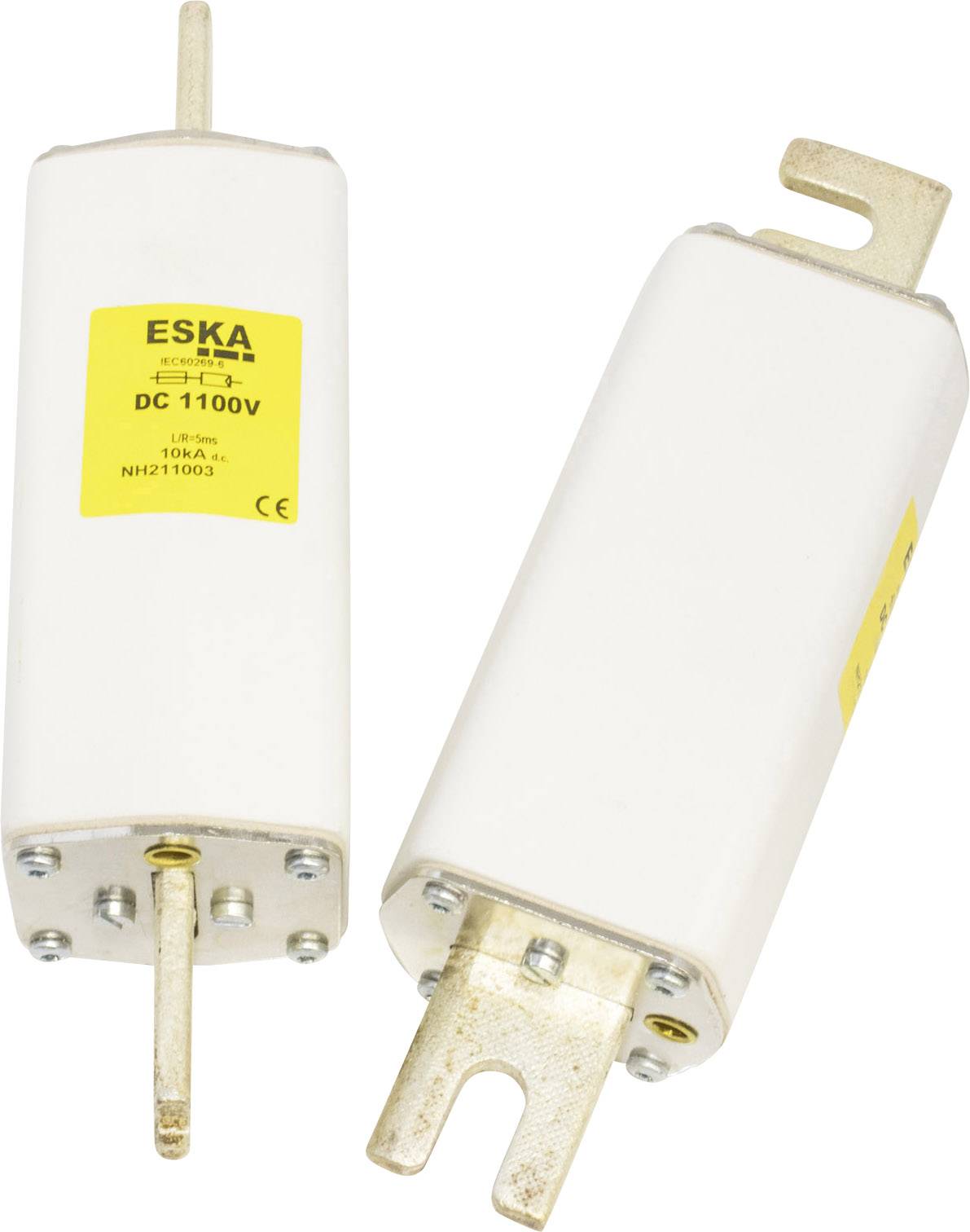 ESKA NH 2 DC 1100V 250A Schraubkontakt NH säkring Passar till Fotoelektrisk säkring Säkringsstorlek = 2 250 A 1100 V/DC 1 st