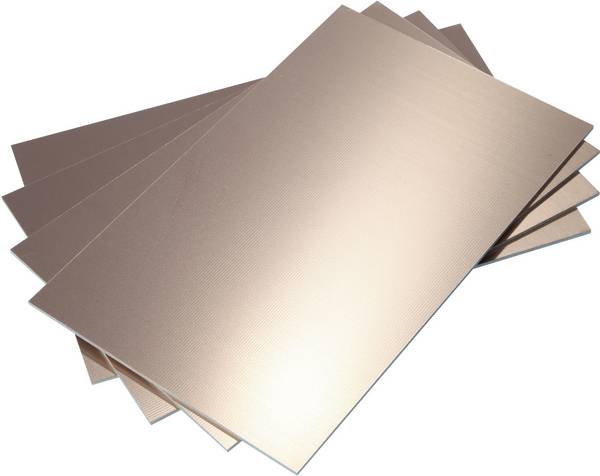 Bungard 030306E52 Basmaterial  ensidig 35 µm ingen (L x B) 200 mm x 200 mm 1 st