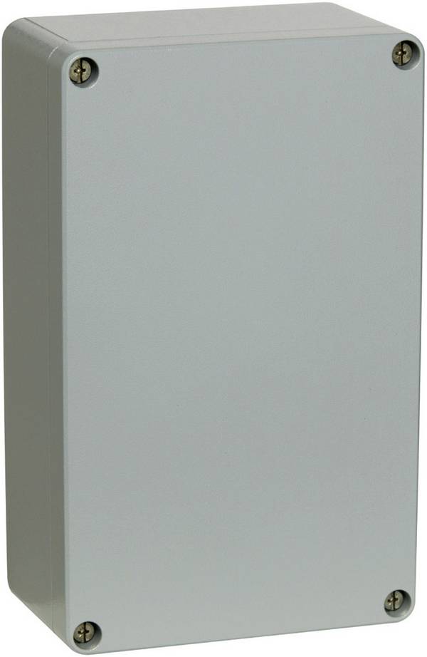 Fibox AM 0818 (L x B) 164 mm x 69 mm Aluminium Silver-grå 1 st