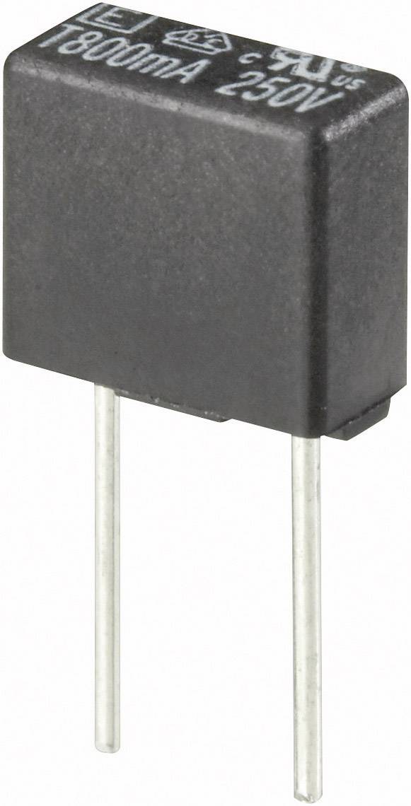 ESKA 883006-500 883006 Subminiatyrsäkring Radialt hållmonterade kantig 80 mA 250 V Trög -T- 500 st