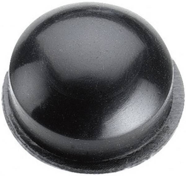 3M SJ 5003 Apparatfot självhäftande, rund Svart (Ø x H) 11.1 mm x 5 mm 1 st