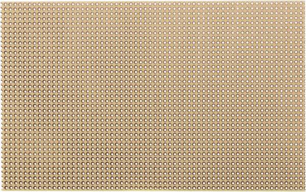 Rademacher WR-Typ 811-5 Kretskort Laminerat papper (L x B) 16 cm x 10 cm 35 µm Rastermått 2.54 mm Innehåll 1 st