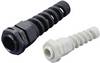 TRU COMPONENTS 1593281 Kabelförskruvning med böjskydd spiral M20 Polyamid Svart (RAL 9005) 1 st