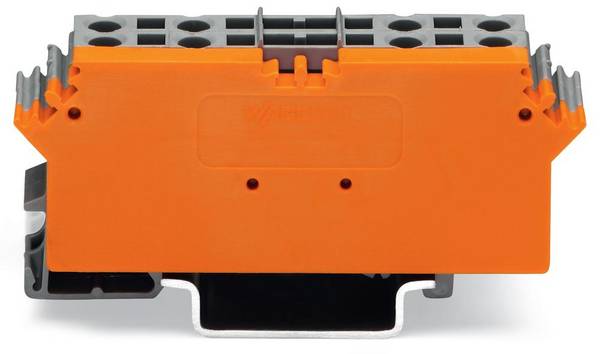WAGO 280-762 Kopplingsplint 5 mm Fjäder Beläggning: L Grå 1 st