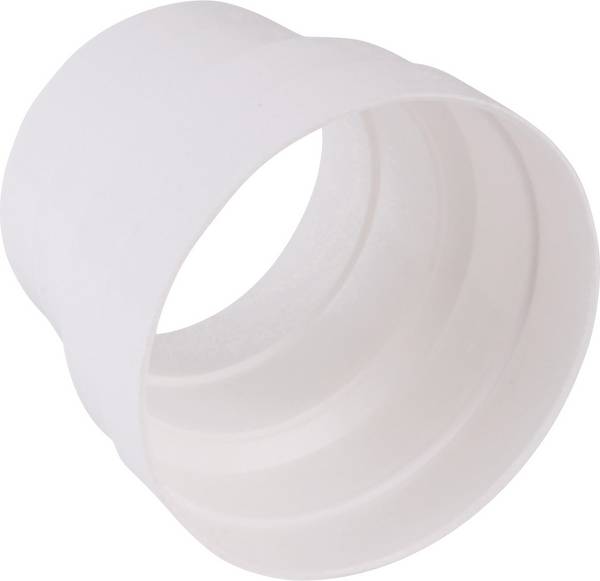 Wallair 20200150 Platt kanalventilationssystem 125 Övergångsstycke 80/100