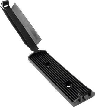 HellermannTyton FKH50A-HIR-BK-C1 Monteringssockel självhäftande, skruv 151-15500   För flatkabel, med akrylatlim, Slagtålig Svart 1 st