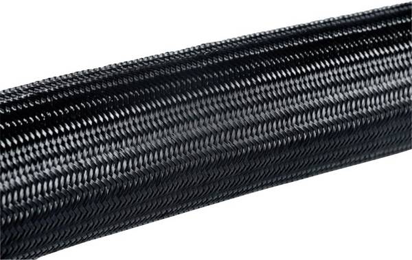 HellermannTyton 170-40800 HEGPA6608 Flätad slang Svart Polyamid 6.6  5 till 10 mm Metervara