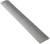 En silverfärgad aluminiumkabelskydd med lätt välvd design, lämplig för användning i kontor eller bostadsområden för kabelsäkring.