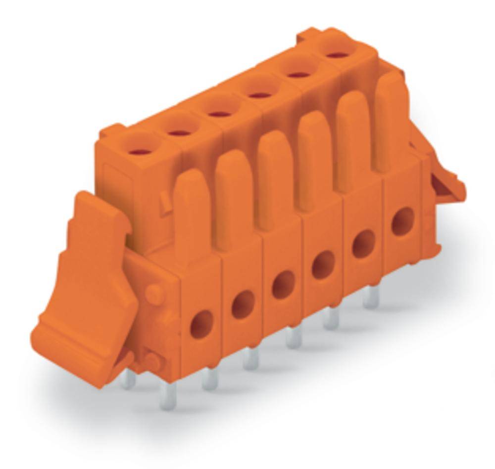 WAGO Sockelhuskort 734 Totalt antal poler 10 Rastermått: 3.81 mm 734-510/037-000 50 st