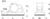 Teknisk ritning av en maskindel med dimensionsangivelser L, H, W, T1, ØA, ØB. Framifrån- och sidovy.