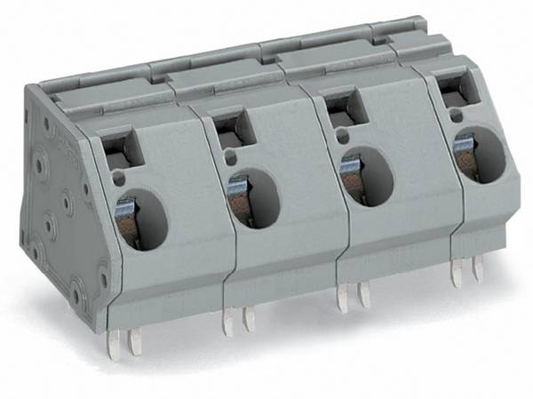 WAGO 745-652/011-000 Fjäderterminalblock 16.00 mm² Antal poler 2 Grå 20 st