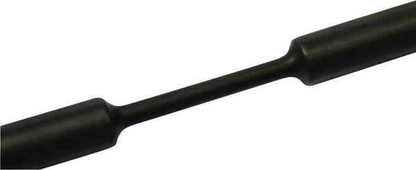 HellermannTyton 319-01200 Krympslang utan lim Svart 12 mm 4 mm Krympförhållande:3:1 1 m