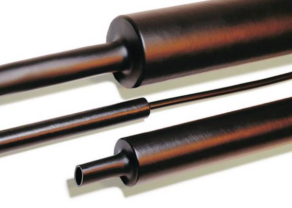 HellermannTyton 323-50400 Krympslang med lim  40 mm 12 mm Krympförhållande:4:1 1 m