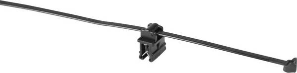 <br>  HellermannTyton<br>  156-00020<br>  T50ROSEC20-MC5-BK-D1<br>  Buntband<br>  200 mm<br>  4.60 mm<br>  Svart<br>  Kabelbuntning på sidan av monteringen<br>  1 st<br>