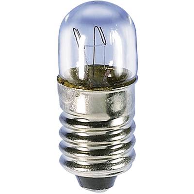 Barthelme 00212403 Smårörslampa (value.1376720) 24 V 3 W E10 Klar 1 st