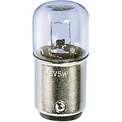 Barthelme 00142607 Smårörslampa (value.1376720) 220 V, 260 V 5 W, 7 W BA15d Klar 1 st