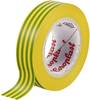 Coroplast 302 302-25-19GN/YE Isoleringstejp Grön, Gul (L x B) 25 m x 19 mm 1 st