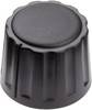 Mentor 4332.4000 4332.4000 Vridknapp Svart (Ø x H) 20 mm x 15 mm 1 st