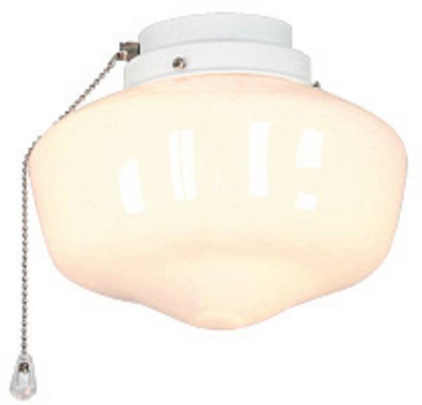 CasaFan 1 WE Schoolhouse Lampa   Opalglas (glänsande)