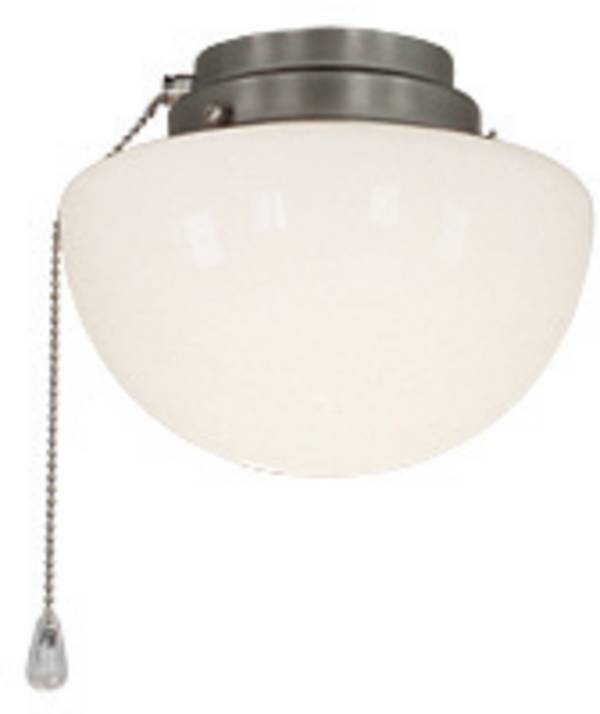 CasaFan 1S BN HALBKUGEL Lampa   Opalglas (glänsande)