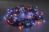 Konstsmide 3630-500 Mikroljusslinga Utomhus 230 V Antal ljuskällor 80 LED Flerfärgad