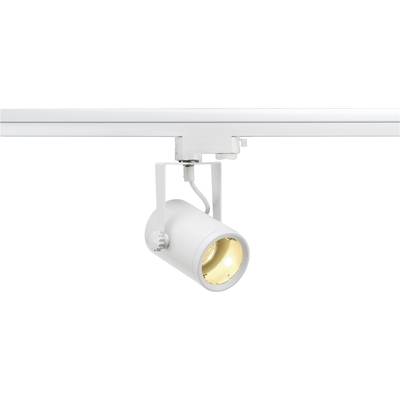 SLV Euro 153851 Högvolt-skensystem 3-fasig GU10 25 W Halogen, LED Vit