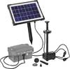 Esotec Palermo LED 101775 Solcells-pumpset med belysning, med batterilagring