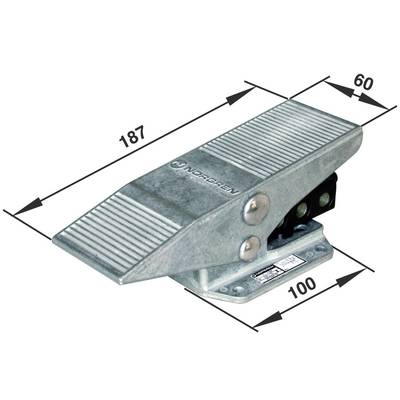 IMI NORGREN Mekaniskt styrd pneumatisk ventil X3048202 Kapslingsmaterial Aluminium 1 st