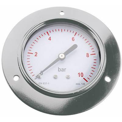 ICH Manometer 304.40.10 Anslutning (Manometer): Baksida 0 till 10 bar Yttergänga 1/8" 1 st