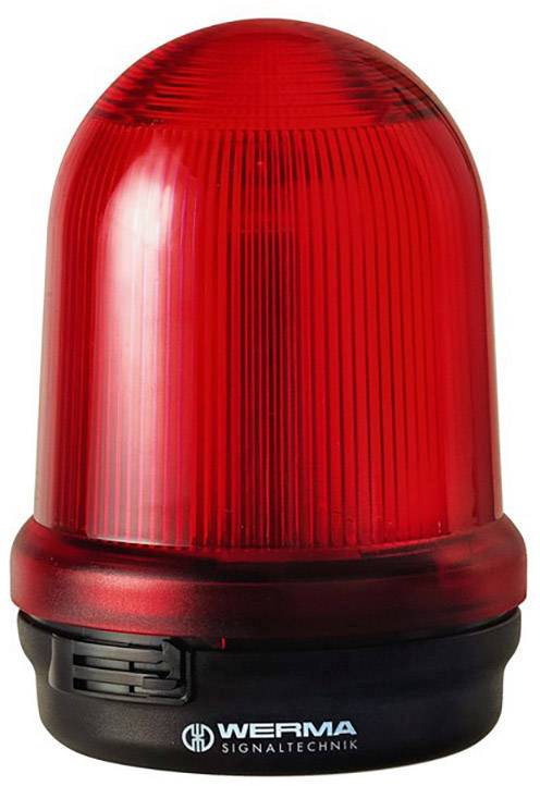 Werma Signaltechnik Signallampa 828.100.68 828.100.68 Röd Blixtljus 230 V/AC-0