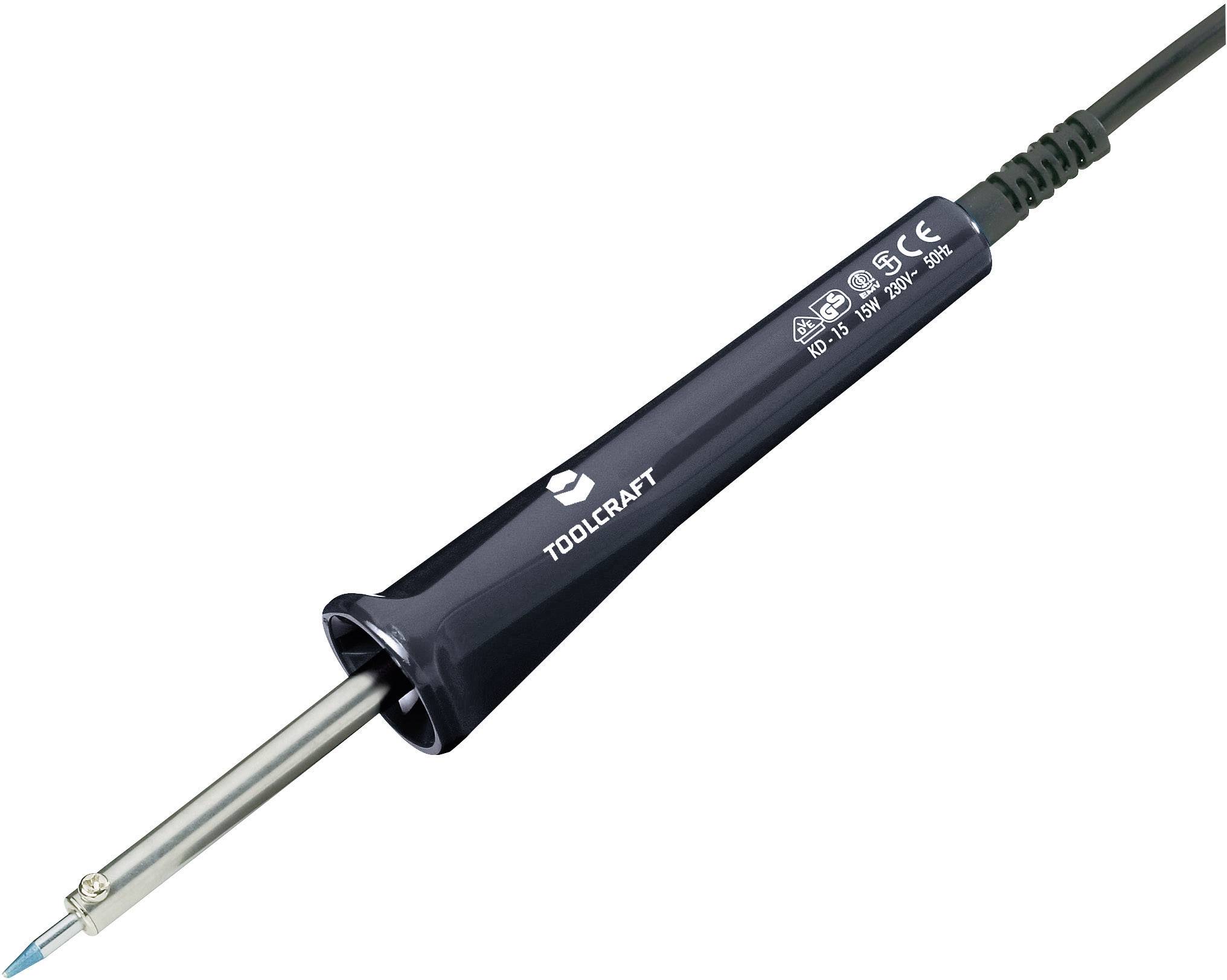 TOOLCRAFT KD-15 Lödkolv 230 V/AC 15 W Pennspets