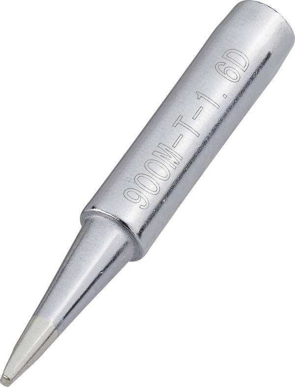 TOOLCRAFT  Lödspets Mejselformad Spetsstorlek 1.6 mm Spetslängd 17 mm Innehåll 1 st