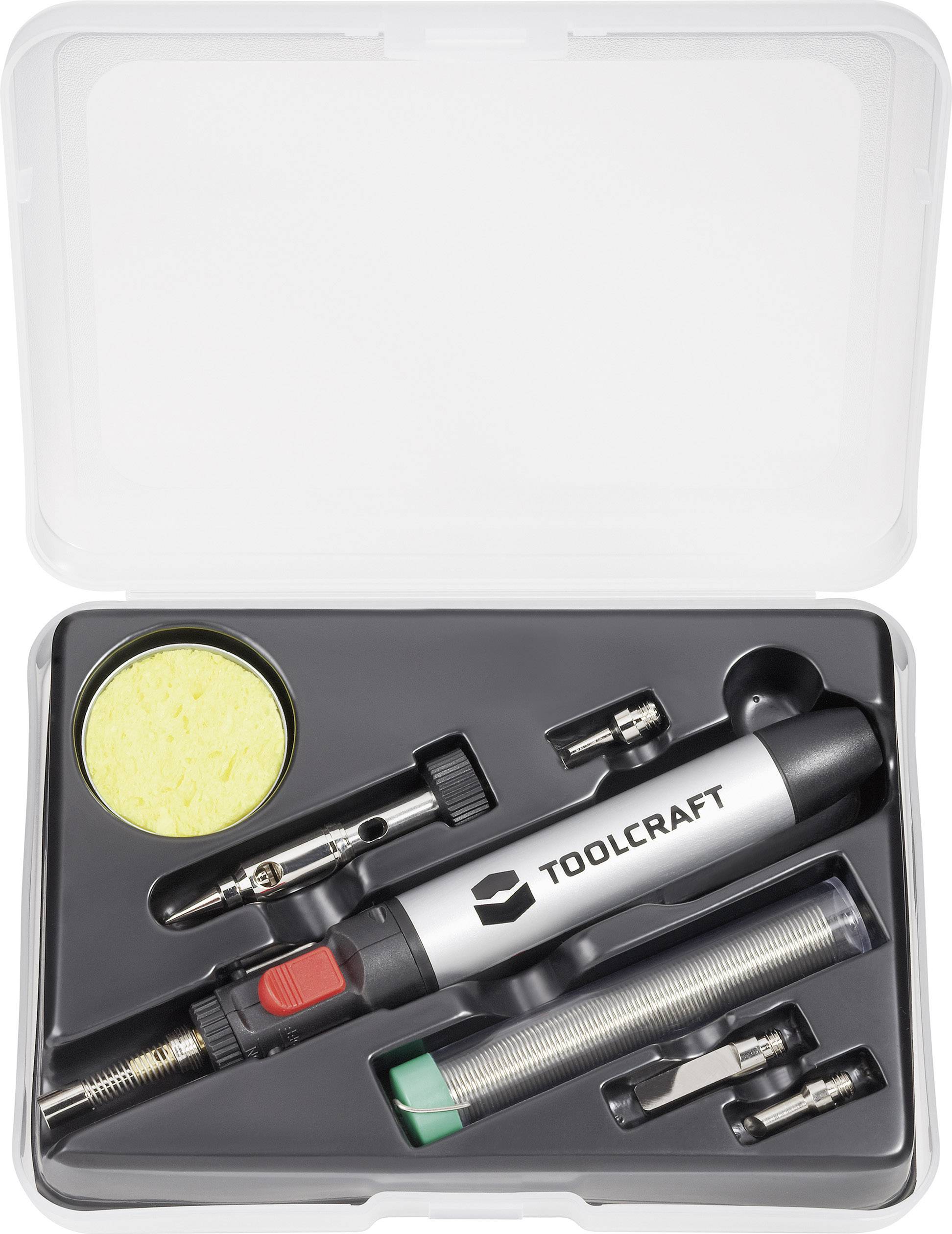 Toolcraft 7 IN 1 GASLOETKOLBEN-Set PT237