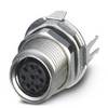 Phoenix Contact 1424235 Sensor/ställdon-kontaktdon M8 Hona inbyggd Antal poler (RJ): 8 20 st Piece