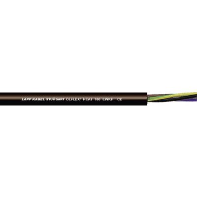 LAPP ÖLFLEX® HEAT 180 EWKF Styrkabel 3 G 0.75 mm² Svart 46501/1 Metervara