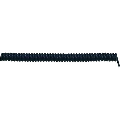 LAPP;73222340;Spiralkabel;X05VVH8-F1000 mm/ 3000 mm;3 G 0.75 mm²;Svart1 st
