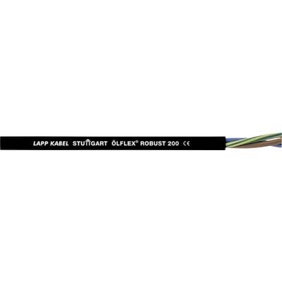 LAPP ÖLFLEX® ROBUST 200 Styrledning 4 G 1 mm² Svart 21802-1 Metervara