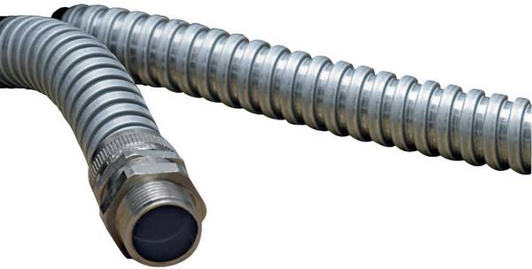 HellermannTyton 166-30101 SC12 Stålskyddsslang Metall  10.20 mm  Metervara