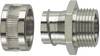 HellermannTyton 166-30306 SC32-FM-M32 Slangskruvlåsning Metall 28.10 mm Rak 1 st