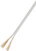 TRU COMPONENTS 1565083 Flätad kabel 2 x 0.75 mm² Vit 50 m