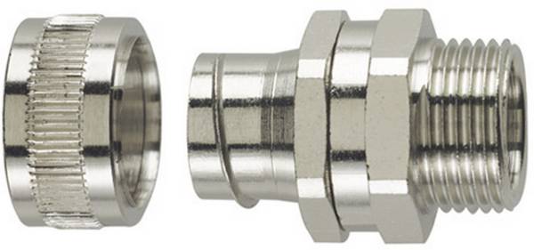 HellermannTyton 166-30427 SC12-SM-M16 Slangskruvlåsning Metall M16 10.20 mm Rak 1 st