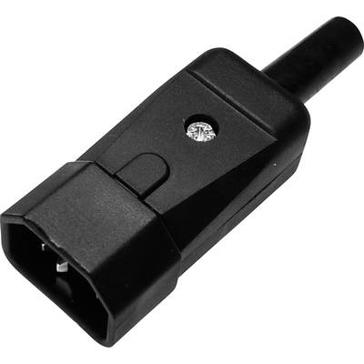 Martin Kaiser 749/sw IEC-kontakt 749 Kontakt hane rak Totalt antal poler: 2 + PE 10 A Svart 1 st