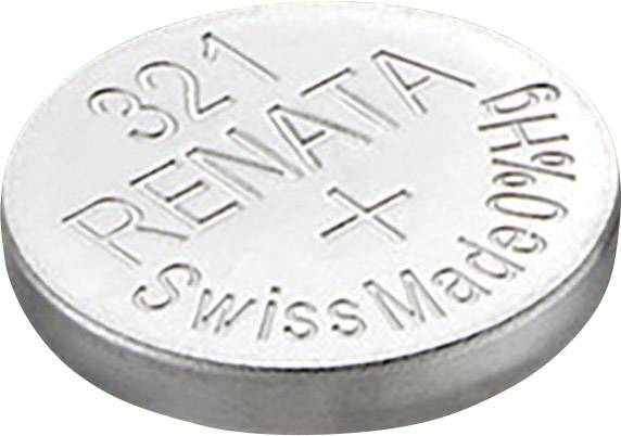 Renata Knappcell 321 1.55 V 1 st 14.5 mAh Silveroxid SR65