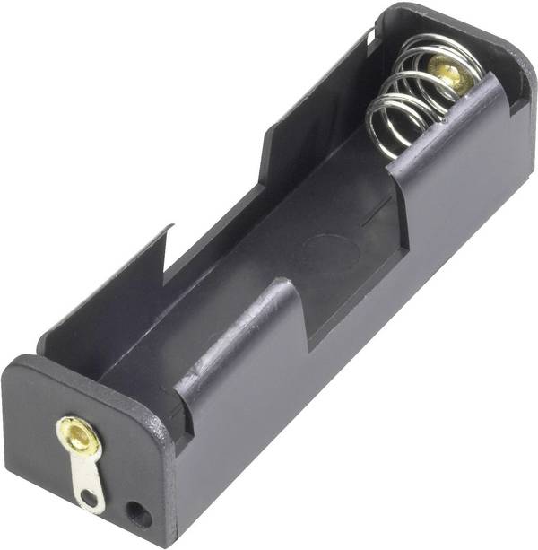 Goobay 12458 Batterihållare 1 AA (R6) Lödanslutning (L x B x H) 57 x 18 x 14 mm