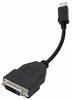 club3D CAC-1000 DisplayPort / DVI Adapter [1x DisplayPort hane - 1x DVI-hona 24+1 pol] Svart 0.11 m