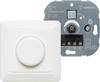 Ehmann 4660c0026 Dimmer infälld Lämplig för ljuskälla: Halogenlampa, Glödlampa Renvit