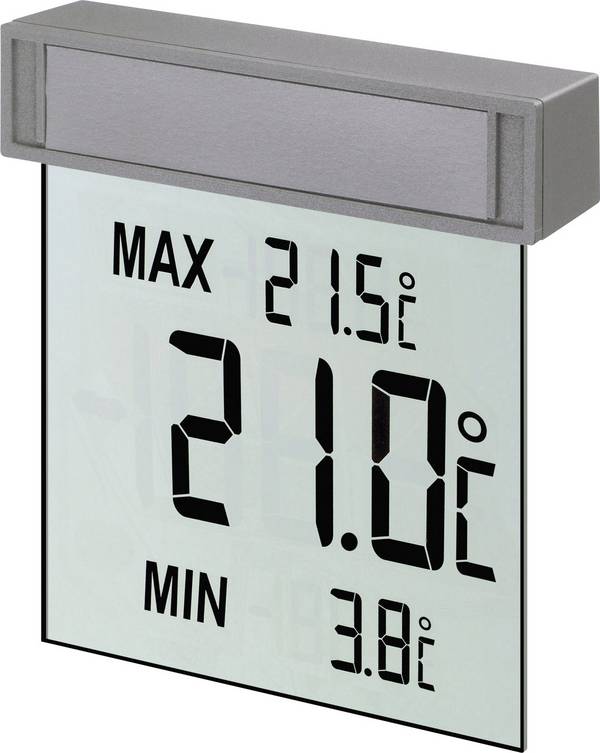 TFA Dostmann 30.1025 Fönstertermometer Silver 30.1025