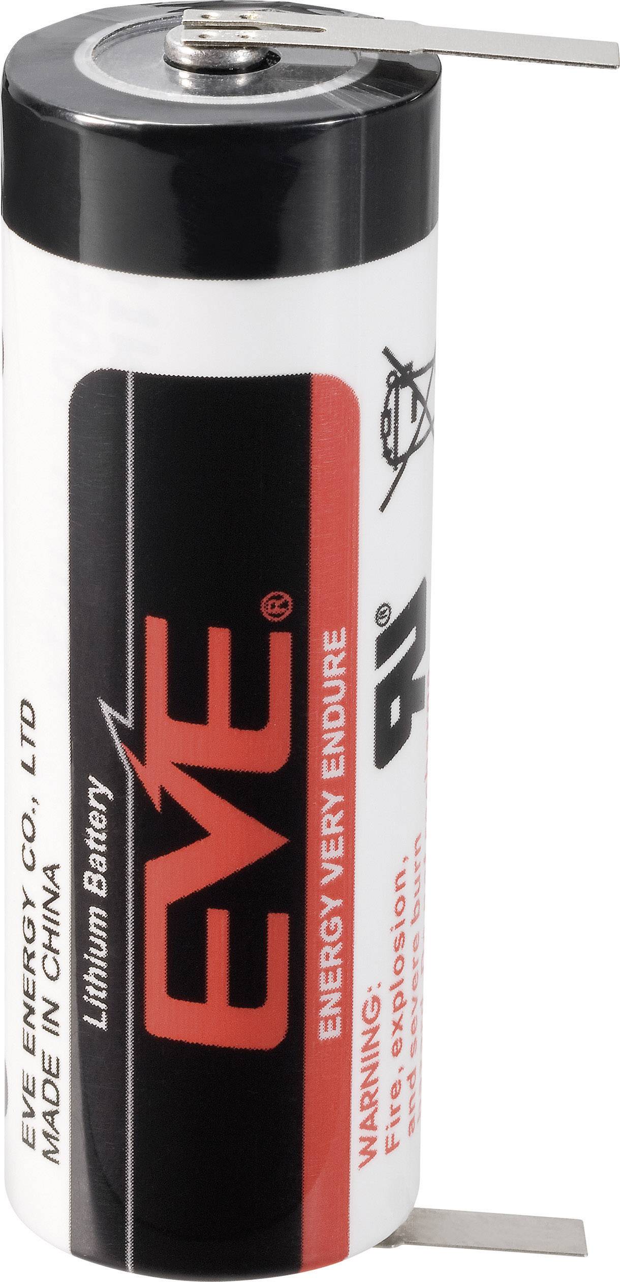 EVE ER17505T Specialbatteri A U-lödfana Litium 3.6 V 3600 mAh 1 st