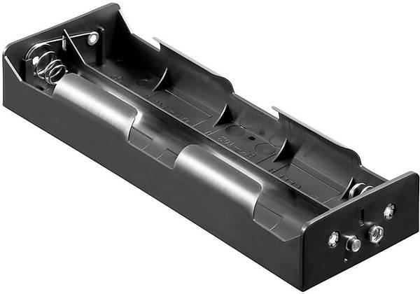 Batterihållare Goobay 10872   Mått (L x B x H) 195 x 73.5 x 32.8 mm