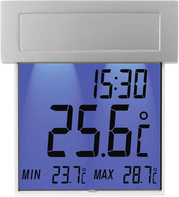 TFA Dostmann Vision Solar Termometer Silver 30.1035